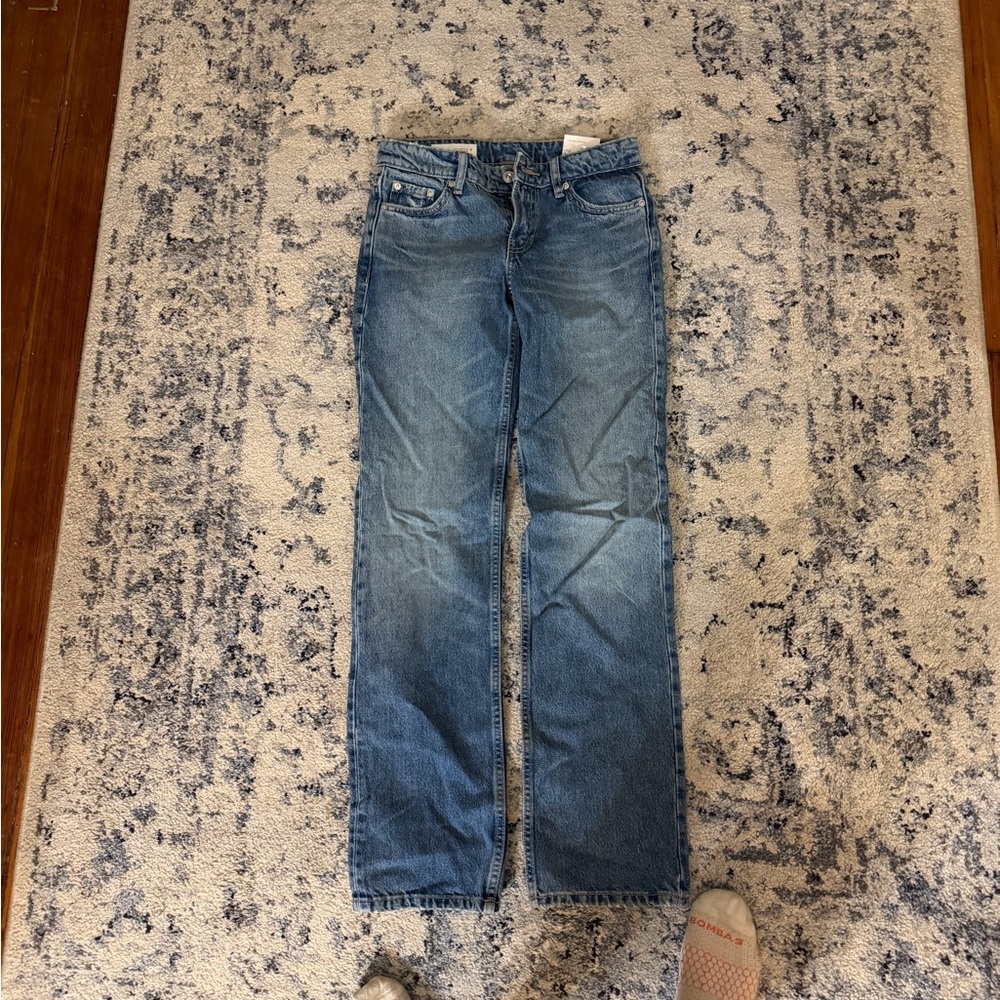 Zara Straight Blue Jeans